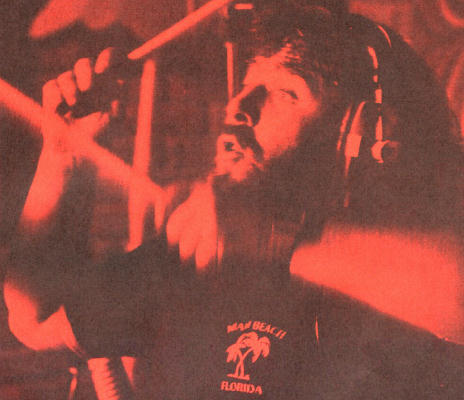 Lee Kerslake recording in 1980